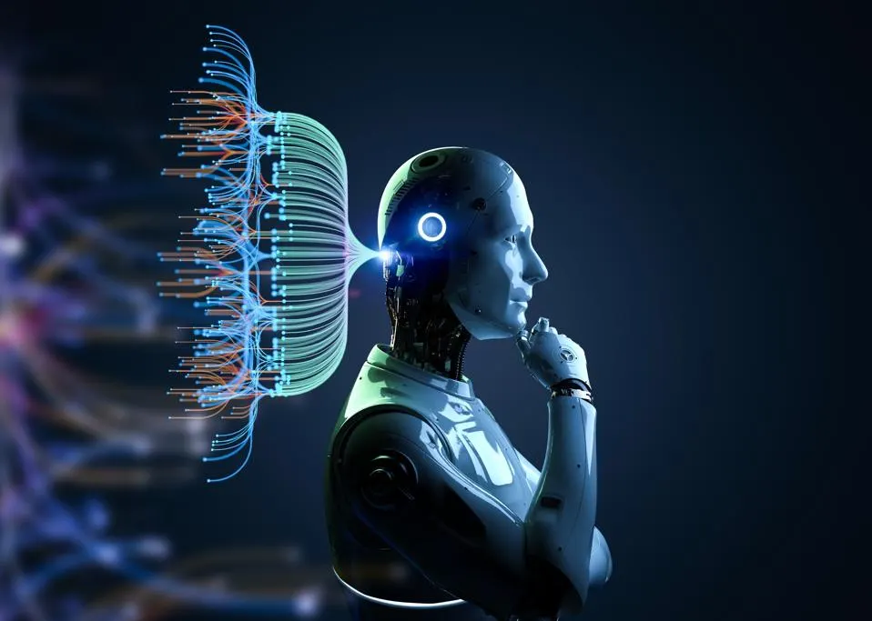 image of an AI robot
